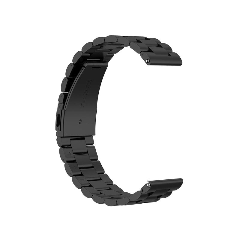 Chofit Compatible with Spade Health Smartwatch 3 Band for Women Men,Metal Stainless Steel Wristband Replacecment Bracelet for Spade Health Smartwatch 3 Strap (Black)