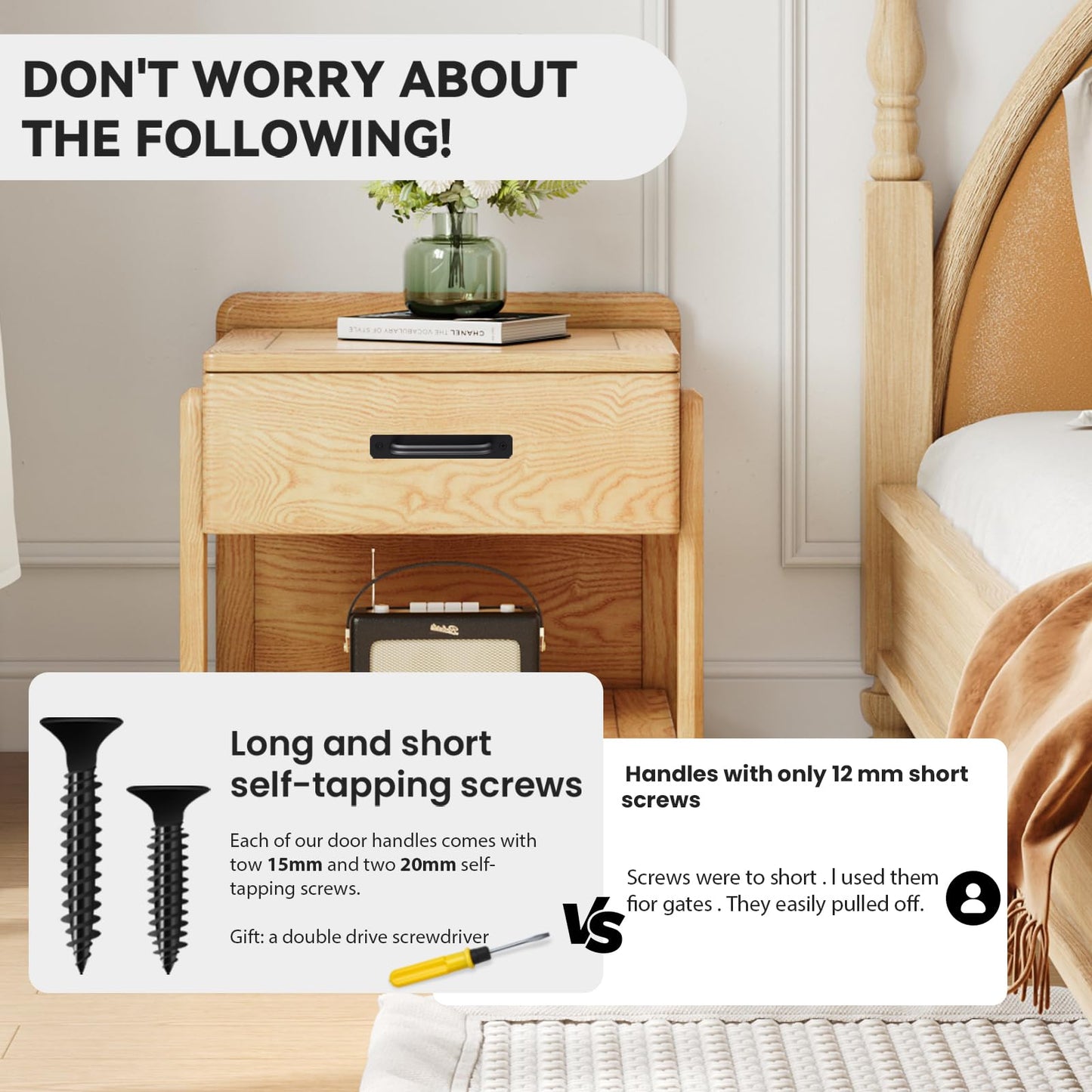 Barn Door Handles, 5.9" Gate Handle Outdoor Fence, Black Door Pulls Handle, Aluminium Alloy Sliding Closet Door Handle For Bifold Door, Kitchen, Cabinet, Bathroom, Closet, Garage Shed (2 Pack)