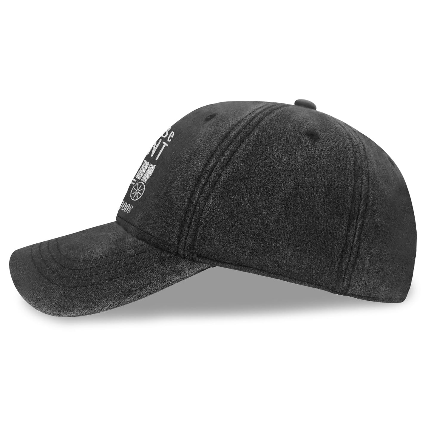 Humorous Vintage Funny Hats for Men Women, Please be Patient with Me 1900s Embroidered Adjustable Cotton Baseball Cap