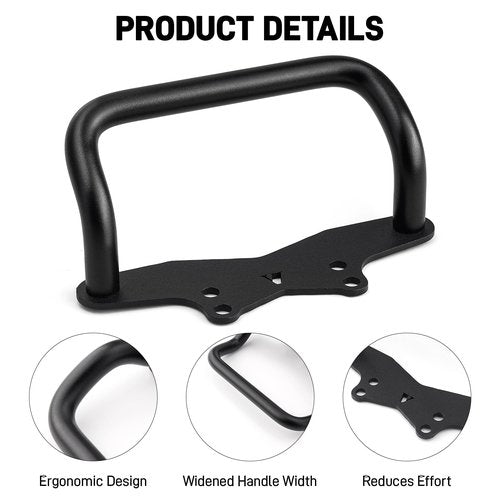 YIBEICO Skateboard Handle for Meepo Exway Isinwheel, All Stainless Steel Ant-Rust Durable Skateboard Carry Handle with Four Holes Longboard Widened Carrier Grip Board Accessories