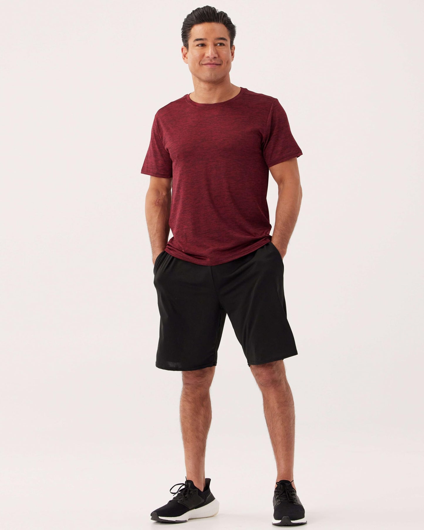 Real Essentials 5 Pack: Men's Dry-Fit Short Sleeve Crew Neck T Shirts Fitness Running Gym Workout Cool Exercise Athletic Tee, Set 17, 3X-Large