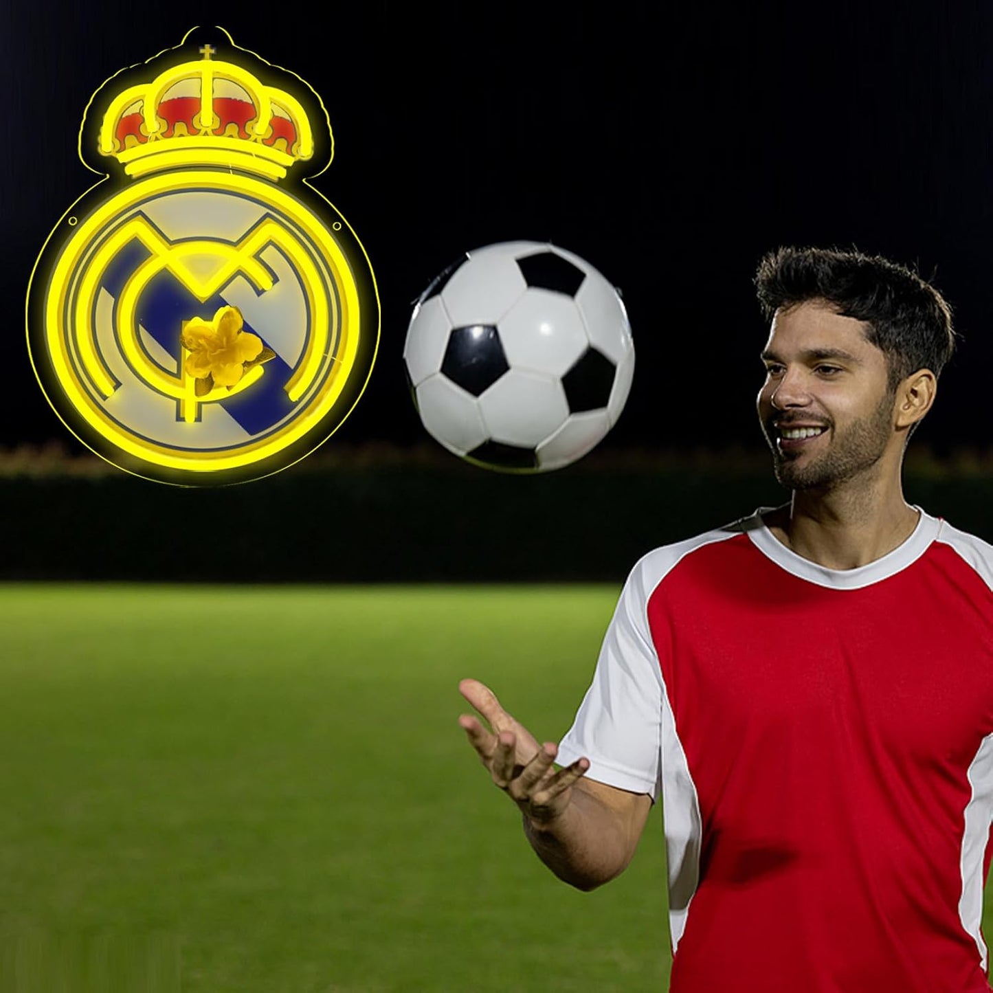 New York Yankees Neon Wall Sign - LED Baseball Team Decor for Man Cave & Bedroom, 13x15 Inch, Perfect Birthday & Christmas Gift