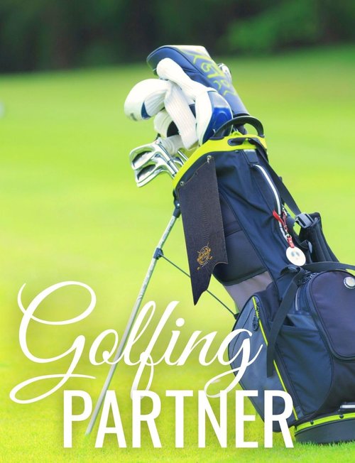 CybGene Brother Gifts Golf Towels, Golf Accessory for Golf Bags, Golf Gifts for Men on National Golf Day, Retirement, 16x24in Microfiber Golf Towel, Black