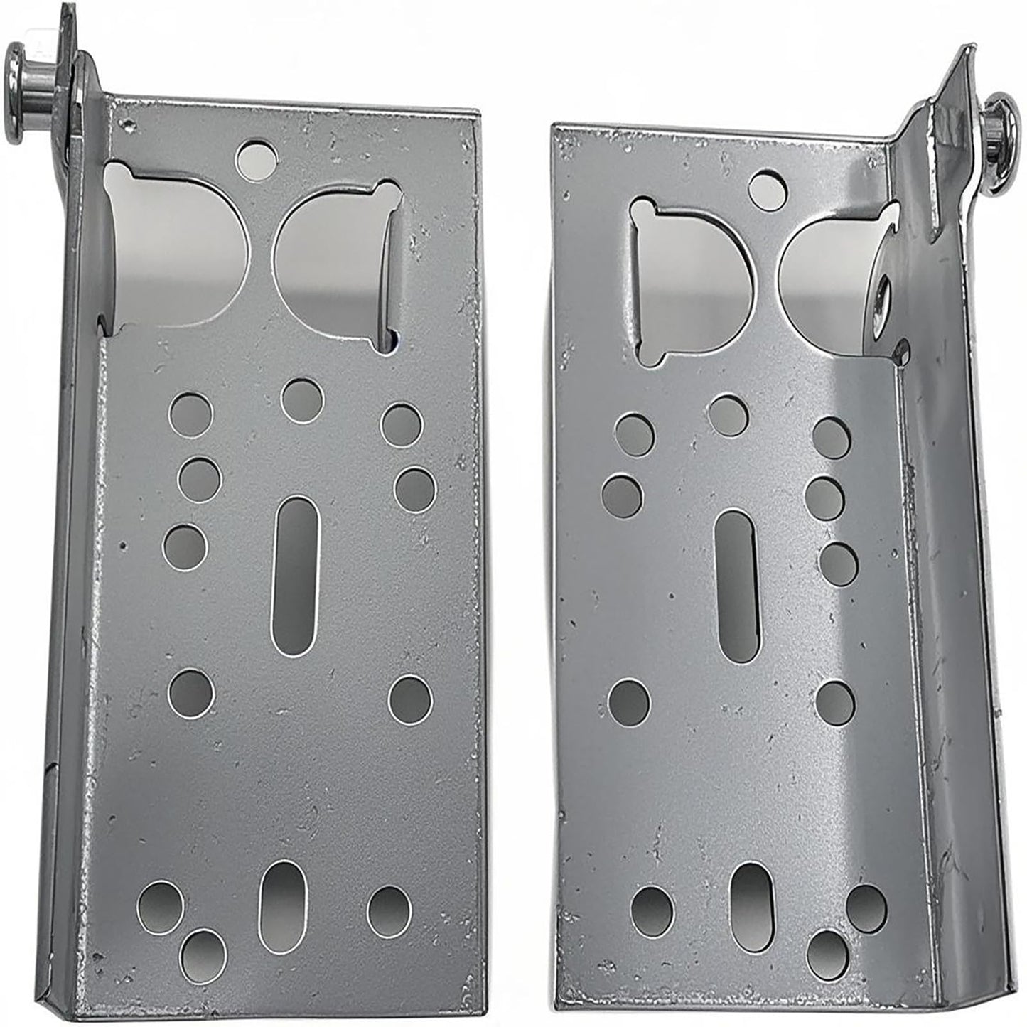 Heavy Duty Garage Door Bottom Lifting Bracket - Commercial-Grade Roller Bracket Assembly for Garage Door Maintenance, Compatible with 2” Track Systems and Stem Roller Assemblies (1 Pair)