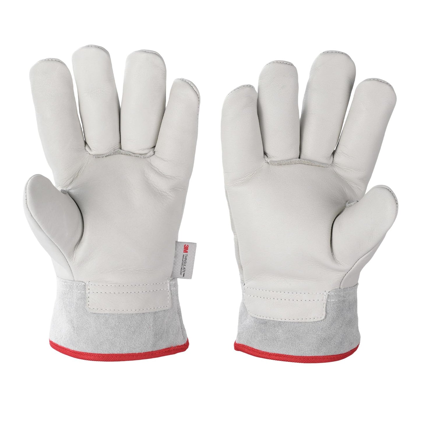 Sindayo -436℉/-260℃ Cryogenic Insulated Thermal Work Gloves LN2 Liquid Nitrogen Freezer Dry Ice Cold Storage Winter Cycling (1 Pair(10 inch))