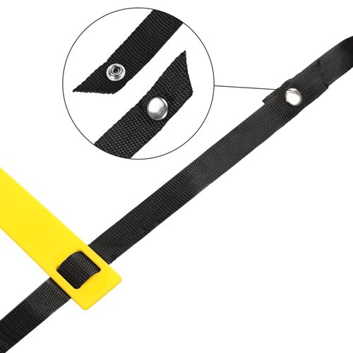 wellsem Footwork Ladder Agility Ladder with Ladder Bag, High Intensity Speed Ladder Best Football Drills Agility Equipment for Agility Training and More