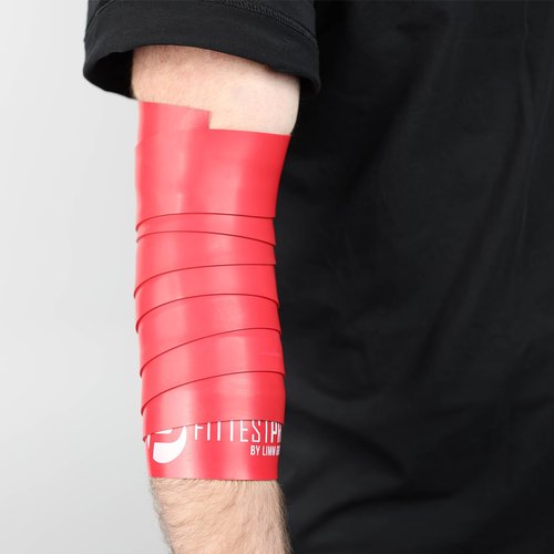 Limm Muscle Compression Floss Bands - Tack and Flossing Bands for Mobility, Fitness, and Recovery - Best for Athletes, Therapy and Injury - Set A: Includes 2 Levels of Compression and Travel Pouch