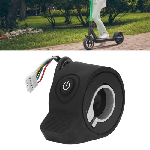 Gonetre Electric Scooter Thumb Throttle Electric Scooter Thumb Throttle Abs Single Button Electric Scooter Throttle Speed Control