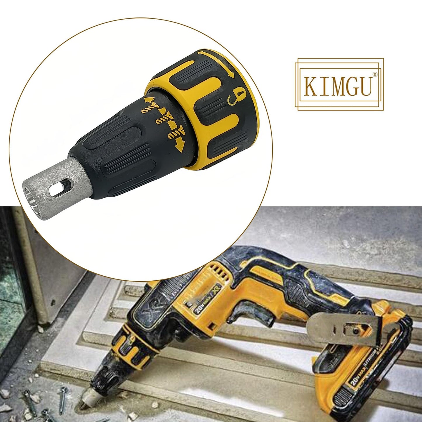 N435495 Nose Cone Assy. replace for Dewalt DCF620 DCF621 DCF620B DCF620D2 DCF620M2 Brushless Drywall Screwgun