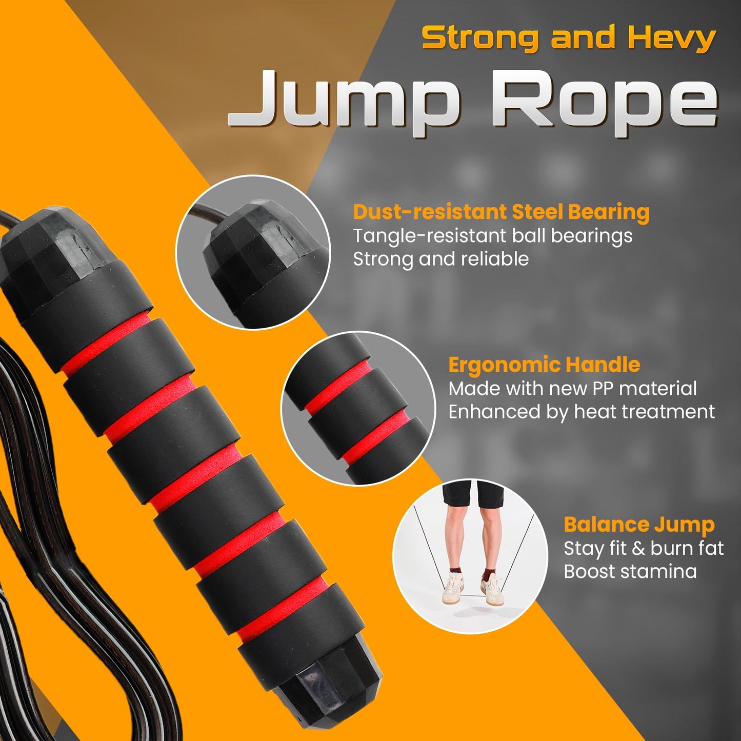 Push Up Board with Adjustable Jump Rope | Push Up Board for Men & Women | Multi-functional Push Up Bar System | Perfect Pushup Board for Exercise | Home Workout Equipment (9 in 1 Black)