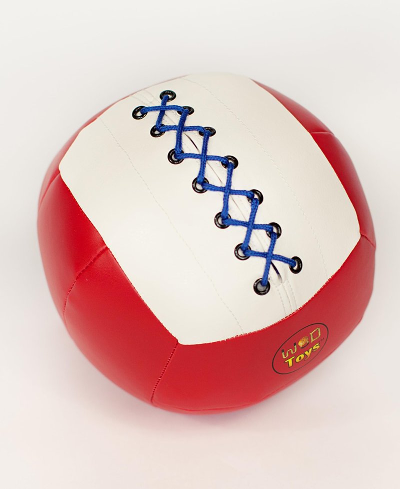 WOD Toys® Med Ball Mini - Safe, Durable Medicine MedBall for Kids Fitness Participation - Kid Gym Workout and Exercise Equipment for Toddlers and Children