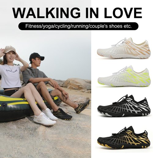 Hike Barefoot Shoes Womens Men Footwear,Pro-Healthy&Non-Slip Water Shoe for Women Men, Wide Toe Running Shoes Boots Sneakers Unisex