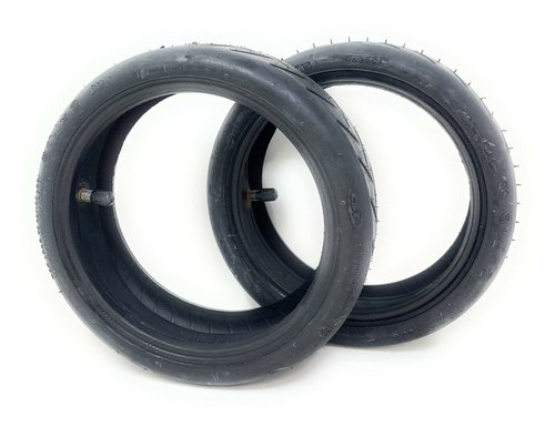 WORLDWIDETRADERS CST Scooter Tube and Tire 8.5 Inch For Xiaomi Mijia M365 Bird, 8.5 x 2 inch Front/Rear Scooter Tire Solid Replacement (set of 2 tube and tire)