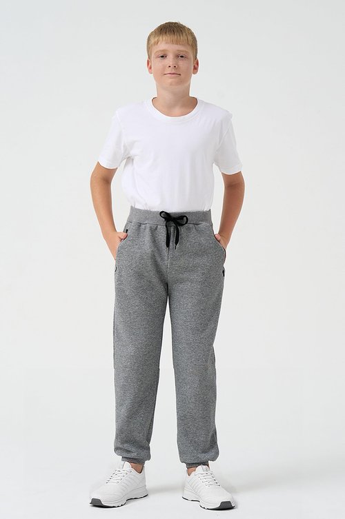 Avsead Kids Boys Sweatpants Pants Fleece 3 Pack Athletic Joggers Sweat Pant with Zipper Pocket Fall Winter Clothes Size 10-12 Black/Grey/Dark Grey