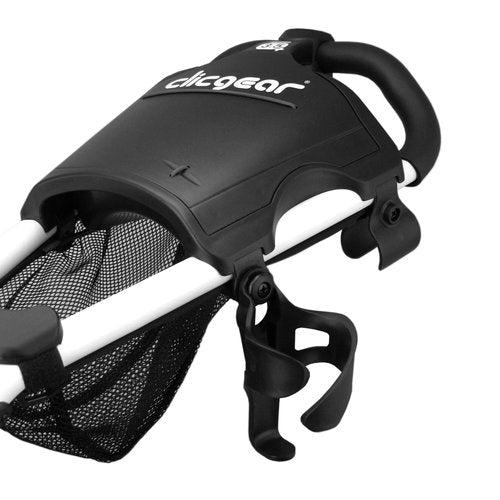 Clicgear Cup Holder - Expandable Drink Carrier, Rovic & Golf Push Carts with 1-Inch Handle Tubing