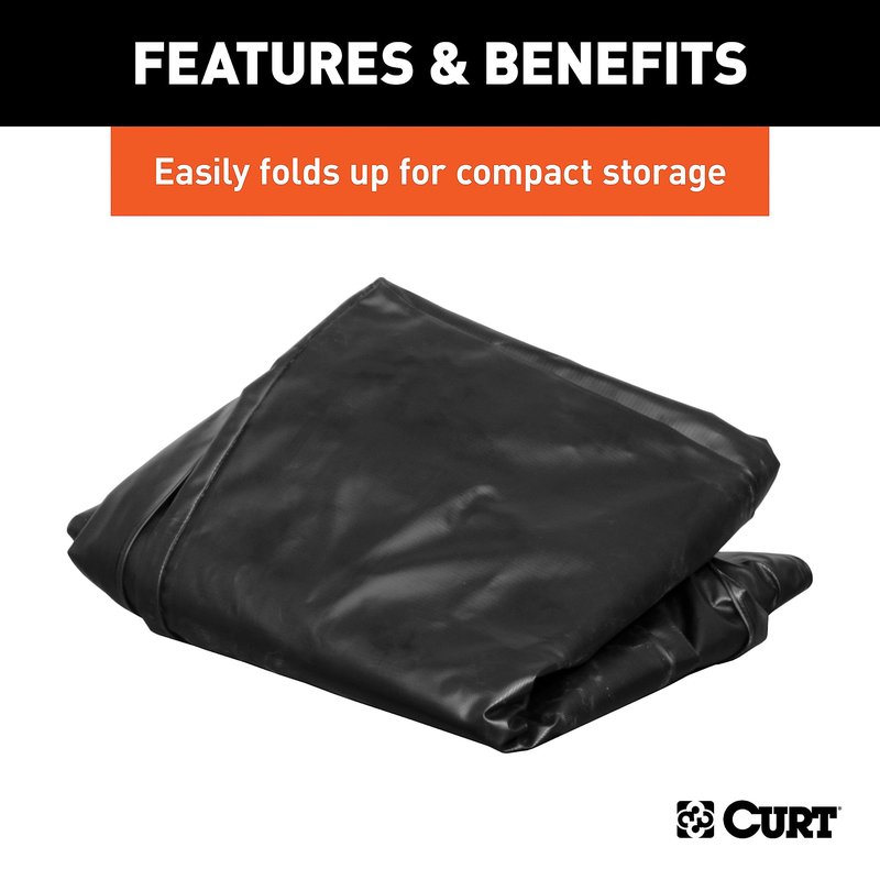 CURT 18210 Cargo Bag, Black Vinyl, 56-Inch x 18-Inch x 21-Inch
