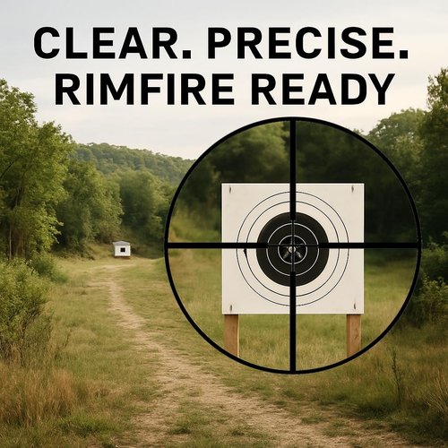Barska AC10380 Plinker-22 Scope 3-9x32 30/30 Reticle with Rings , Black