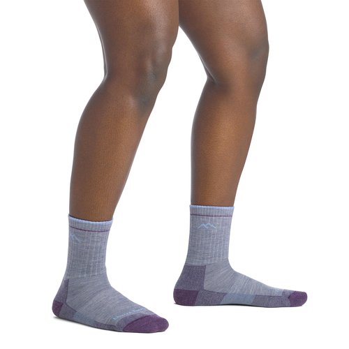 Darn Tough Women's Hiker Micro Crew Midweight with Cushion Sock (1903) - Light Denim, Small