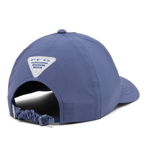 Columbia Women's PFG Tidal Light Ball Cap, Nocturnal/Snowdrift, One Size