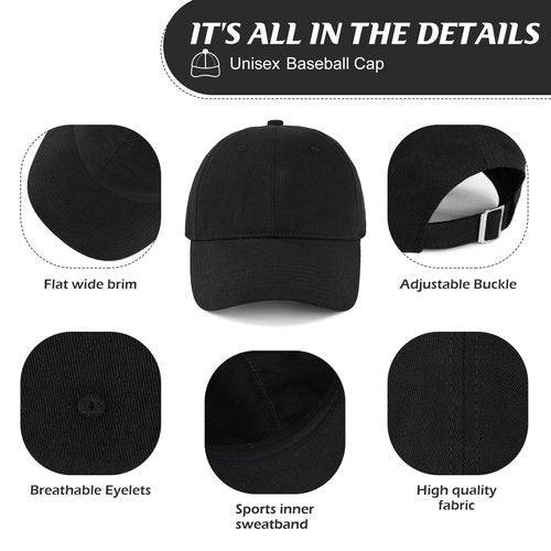 American Trends Baseball Cap for Women Cute Summer Hat Ponytail Golf Tennis Hat Youth Running Workout Trucker Dad Hats Black & Beige
