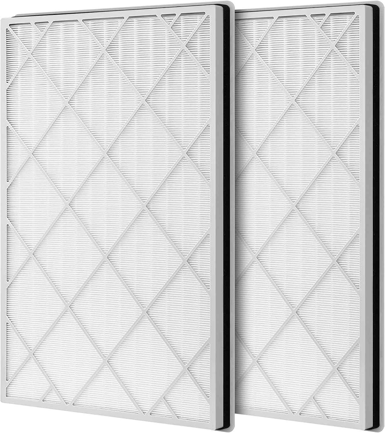 Shark HE601 Air Purifier Replacement Filters - 2 Pack H13 True HEPA 3-in-1 Fit for HE600, HE602 Models
