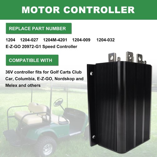 1204-027 Curtis Speed Controller 36V 275amp 0-5KΩ for EZGO Golf Carts DC Motor Controller 1204M-015,1204-032, 1204M-4201,1204-408