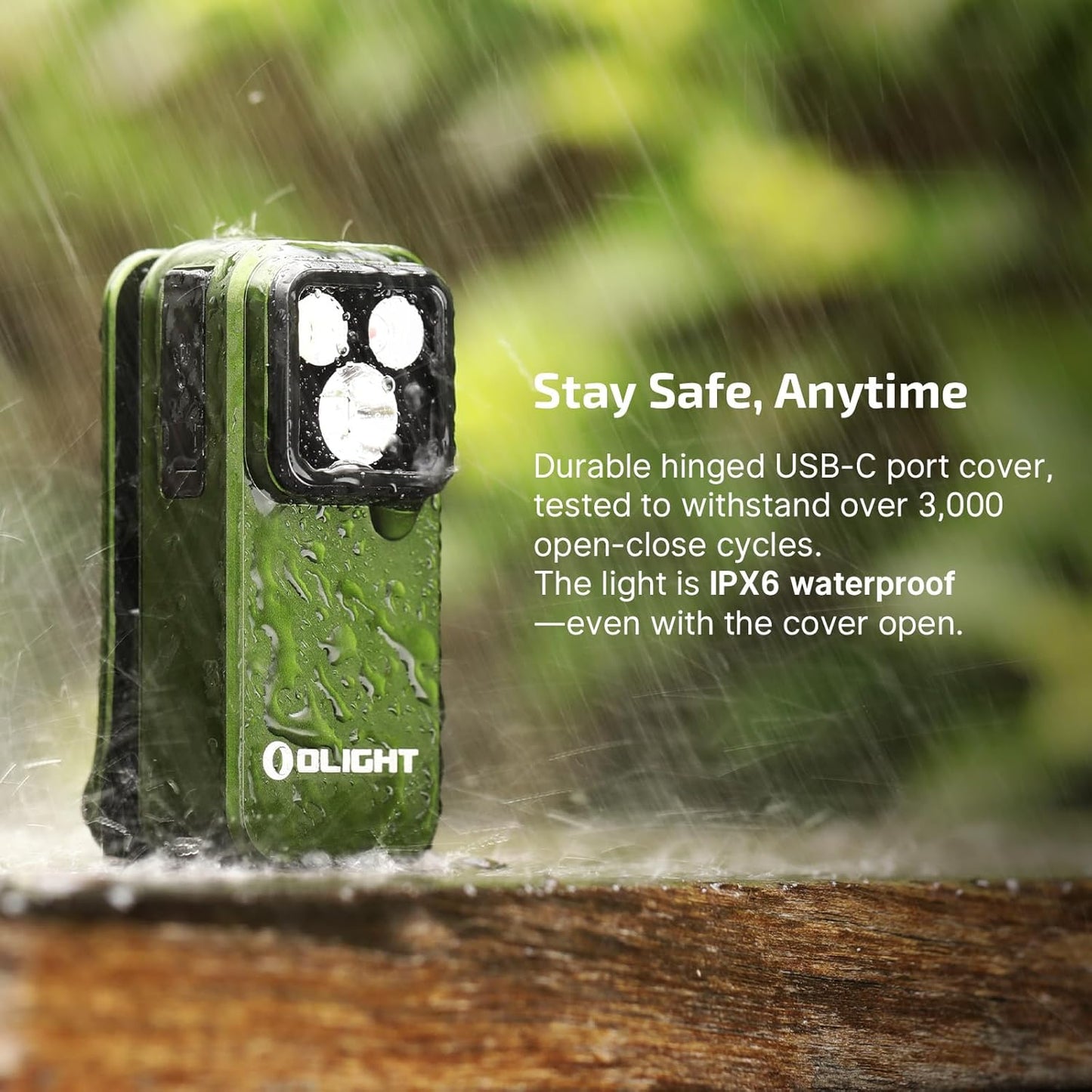 OLIGHT Oclip Pro Rechargeable EDC Flashlight - 500 Lumens, Magnetic Clip-On Light for Outdoor & Indoor Use