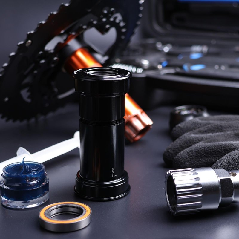 MORTOP Bottom Bracket, BB86(86/92) for 24mm Shimano Hollowtech II Crankset, Angular Contact Cartridge Bearing