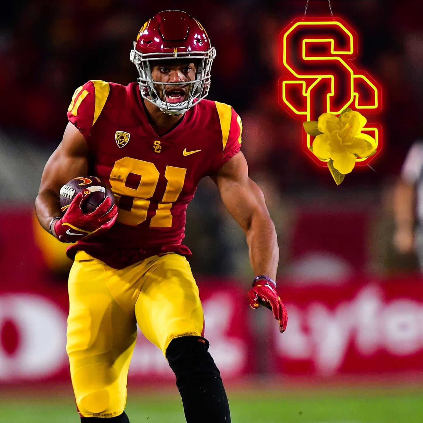 New York Yankees Neon Wall Sign - LED Baseball Team Decor for Man Cave & Bedroom, 13x15 Inch, Perfect Birthday & Christmas Gift