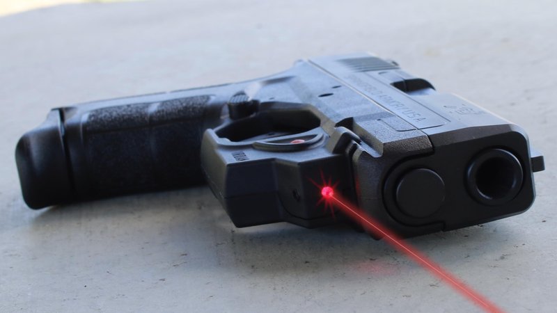 Viridian E Series Red Laser Sight – Tactical Laser for Guns and Pistols (Springfield XDs,)