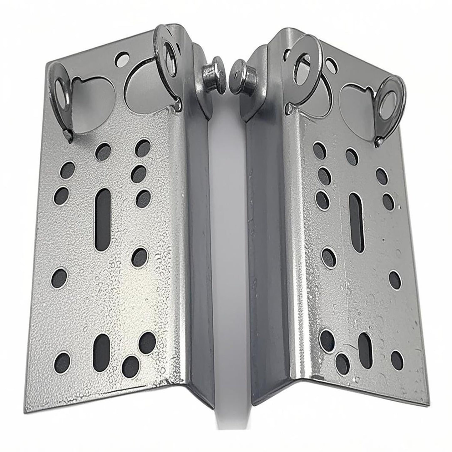 Heavy Duty Garage Door Bottom Lifting Bracket - Commercial-Grade Roller Bracket Assembly for Garage Door Maintenance, Compatible with 2” Track Systems and Stem Roller Assemblies (1 Pair)