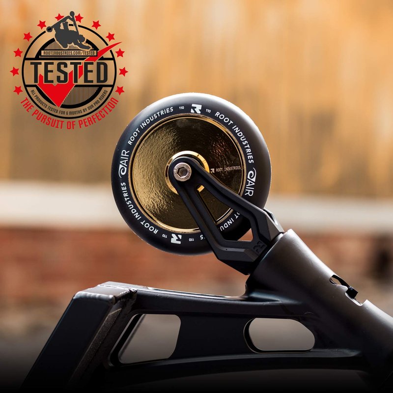 AIR Wheels 110mm - Black/Gold