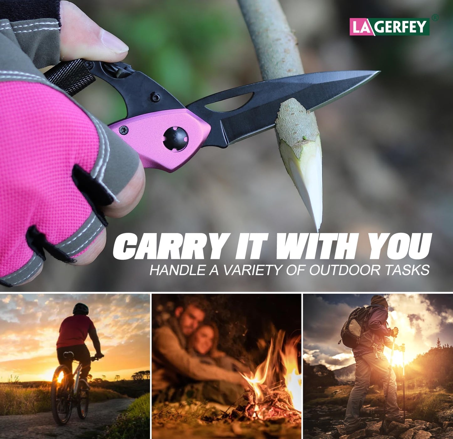 Gifts for Women Mom Wife - Mothers Day Gifts, Birthday Gift for Woman, Stocking Stuffers for Women - Stocking Stuffers for Mom Wife, Woman Gift for Christmas - P’ink Multitool