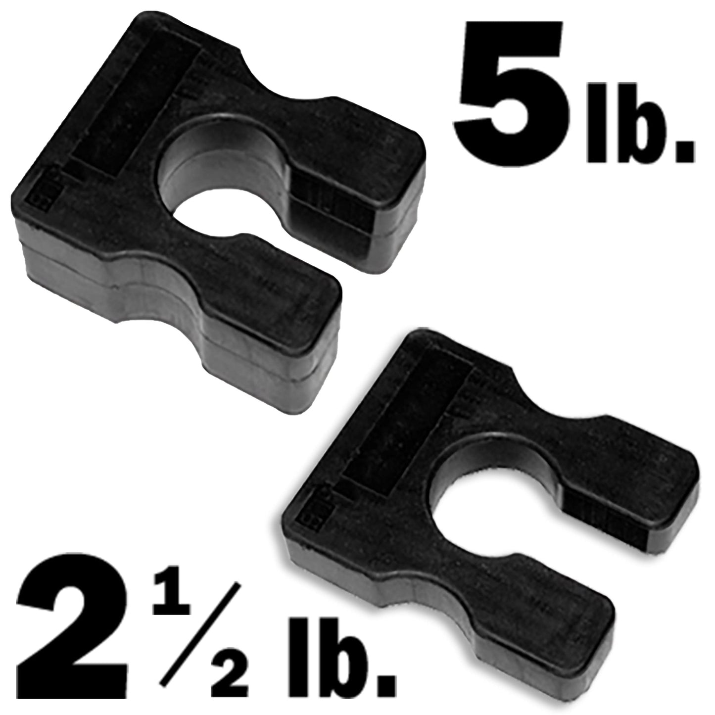 Body-Solid 2.5 lb Weight Stack Adapter Plate (WSA2.5). Use only Weight Stacks