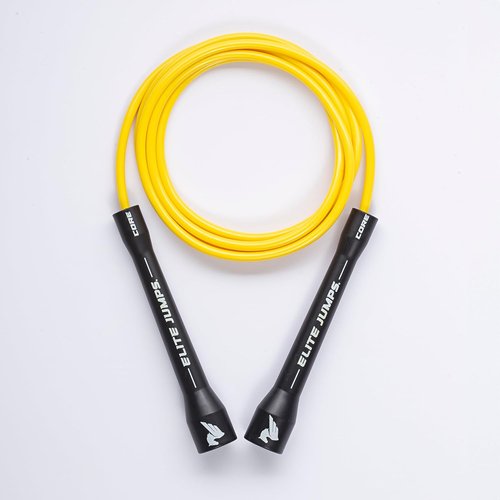 Elite Jumps Core Jump Rope - Adjustable Indoor/Outdoor Fitness Rope with Unbreakable Handles | Tangle-Free Design