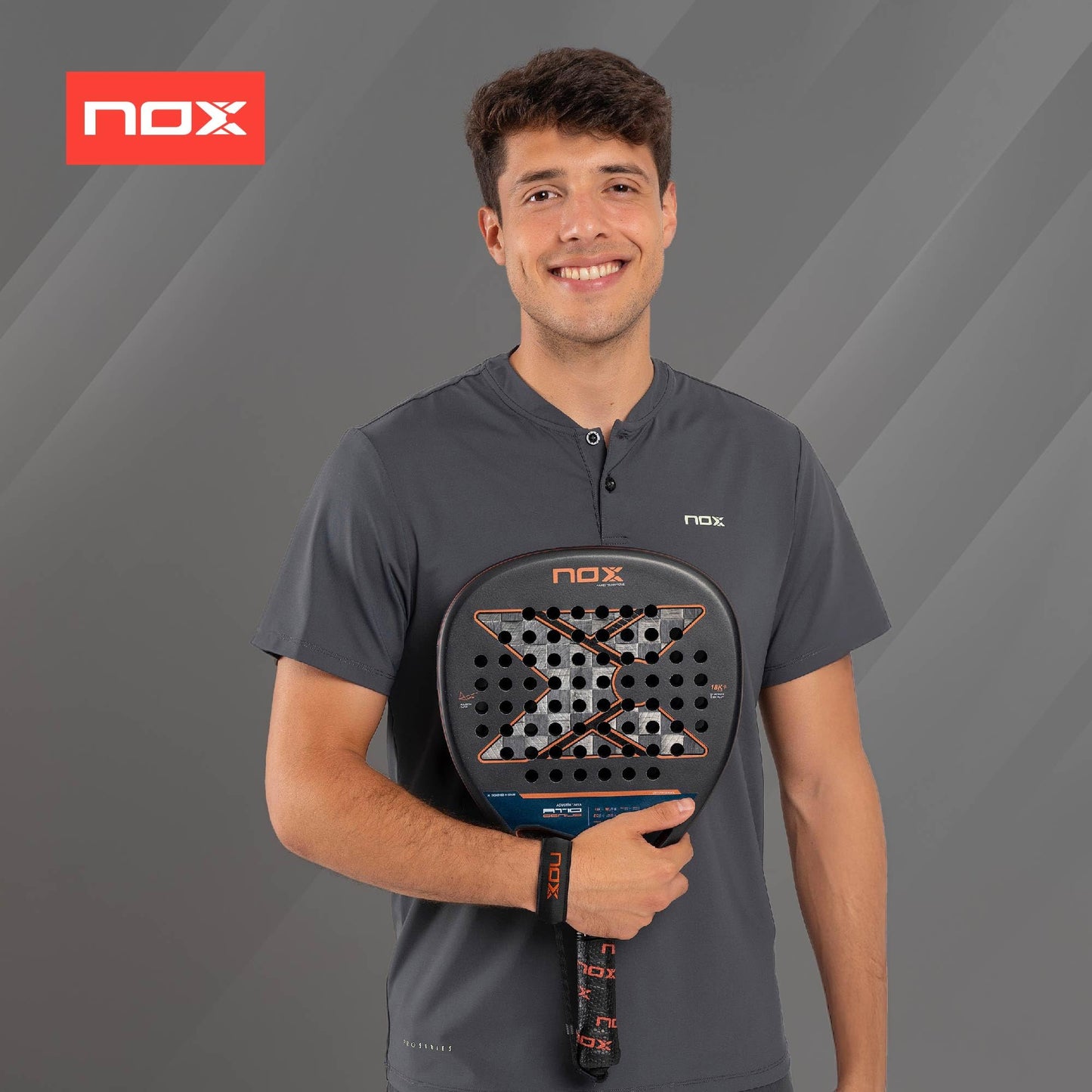 Padel Racket AT10 Genius Attack 18K by Agustin Tapia 2025 | Luxury Diamond Shape Pala Padel | Exclusive Spin & EOS Flap Technology | Aluminized Carbon w/MLD Black EVA Core | High Power Pala