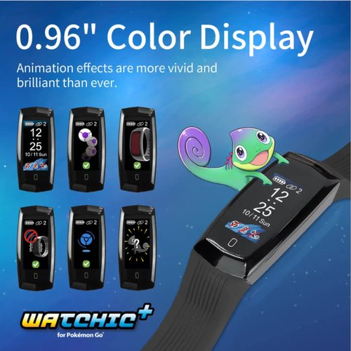 Mcbazel Brook Pocket Auto Catch Watchic Plus for Poke Go - Auto Collecting/Vibration Feedback/Waterproof - Black