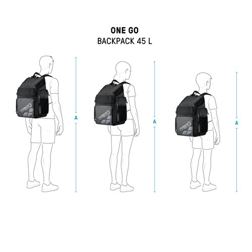 ARENA One Go Backpack Swimmers Athletes Sports Gym Rucksack Multisport Daypack Large Size Training Gear Equipment Swim Bag for Men and Women, 45 Liters, Crimson Pink Red
