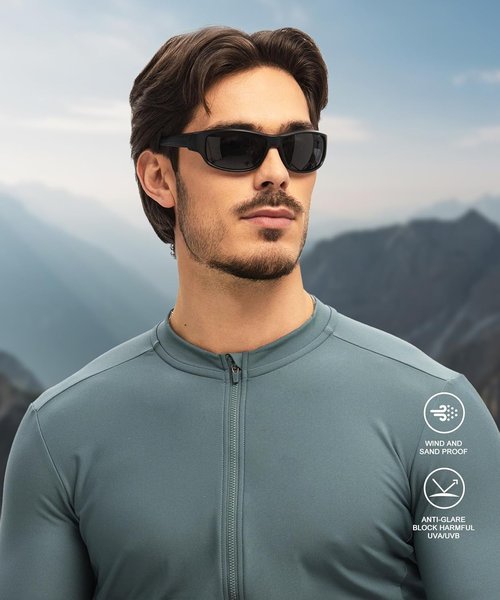 KALIYADI Polarized Sunglasses - Men's Sports Sunglasses with UV400 Protection for Outdoor Activities
