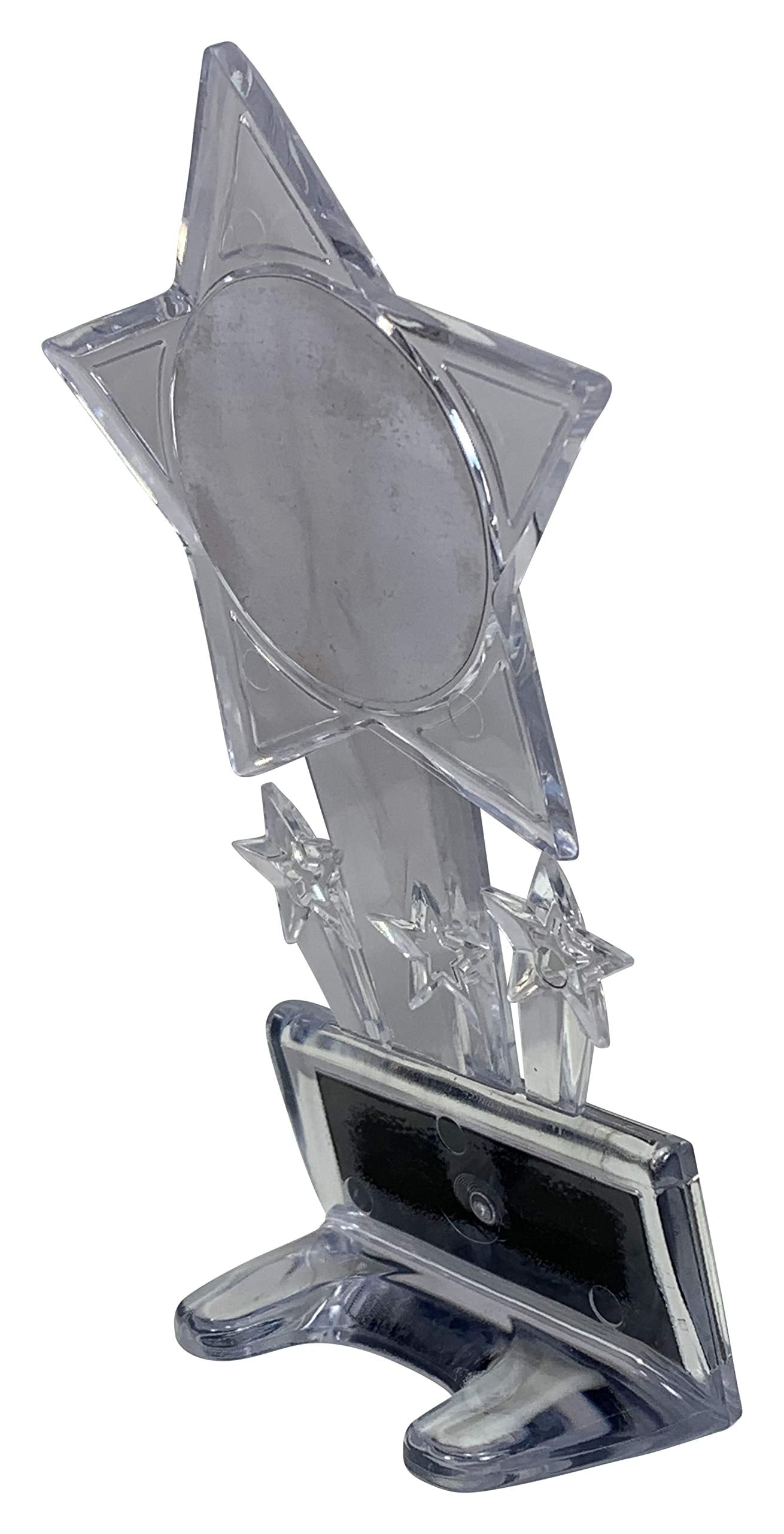 Express Medals 6.5 Inch Acrylic Basketball Champion Star Trophy Awards (Pack of 12)
