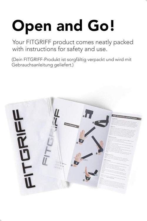 Fitgriff® Lifting Wrist Straps - Premium Cotton & Padded Support for Weightlifting, Gym & Deadlift | Unisex
