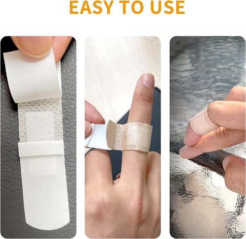 G+ GUIGABUL Silicone Bandages for Sensitive Skin - Painless Removal, 40 Medium & 15 Extra Large Counts