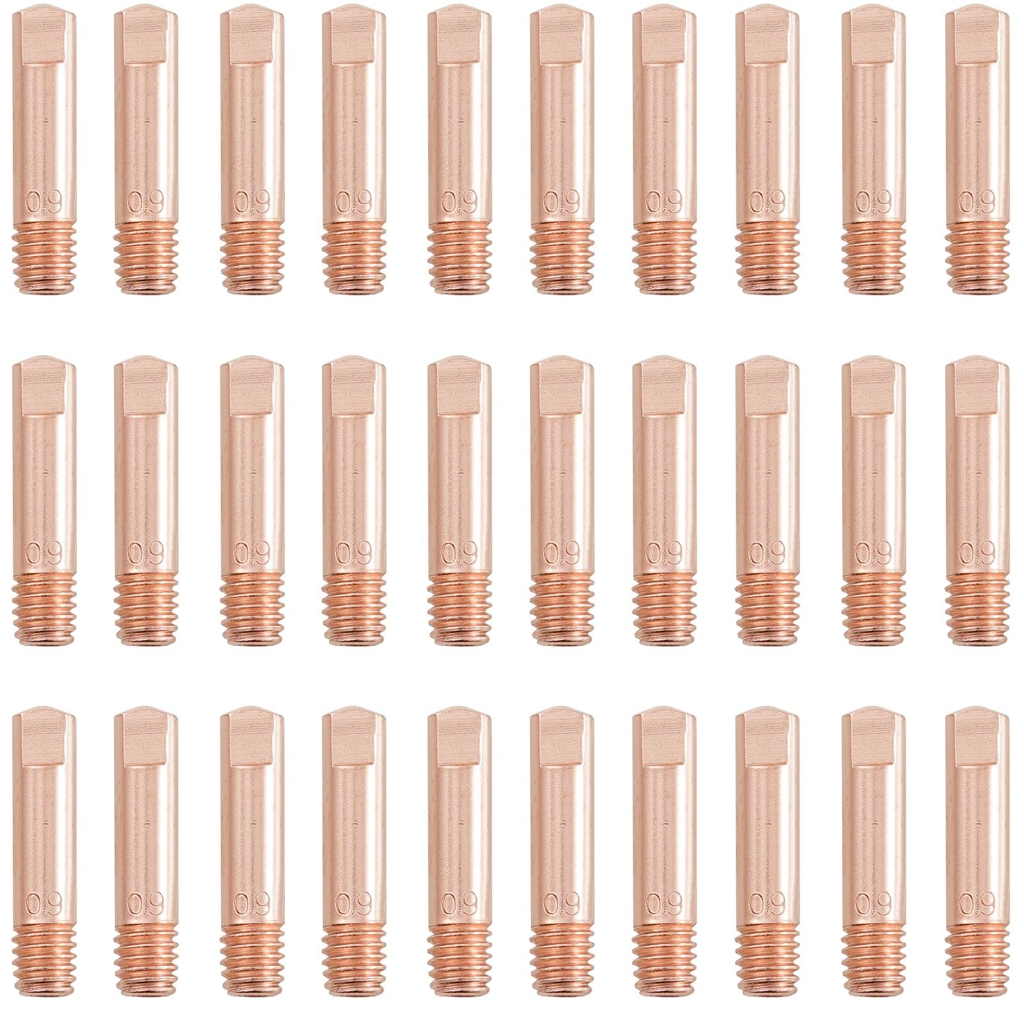 Welding Knight MIG Welding Contact Tips 15AK MIG/MAG Welding Torch MIG Gun 11-35 Replacement Accessories (0.035") 30-pk