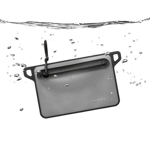 Magpul DAKA Waterproof Window Pouch Zippered Tactical Range Tool and Gear Bag, Black, Small