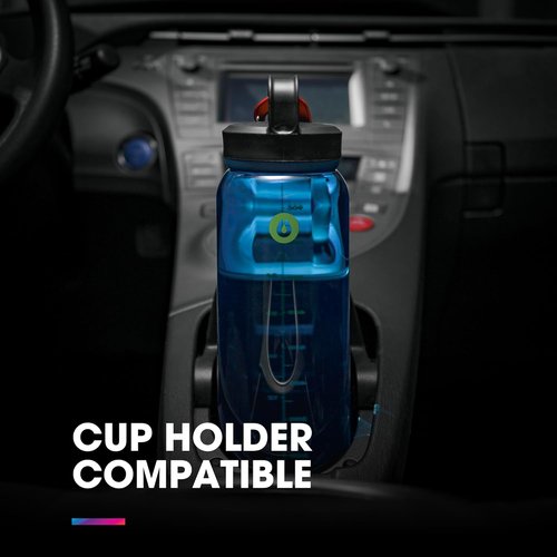 HydraPak Recon Clip & Carry Water Bottle - Eco-Friendly 24oz/32oz, BPA-Free, Tethered Cap