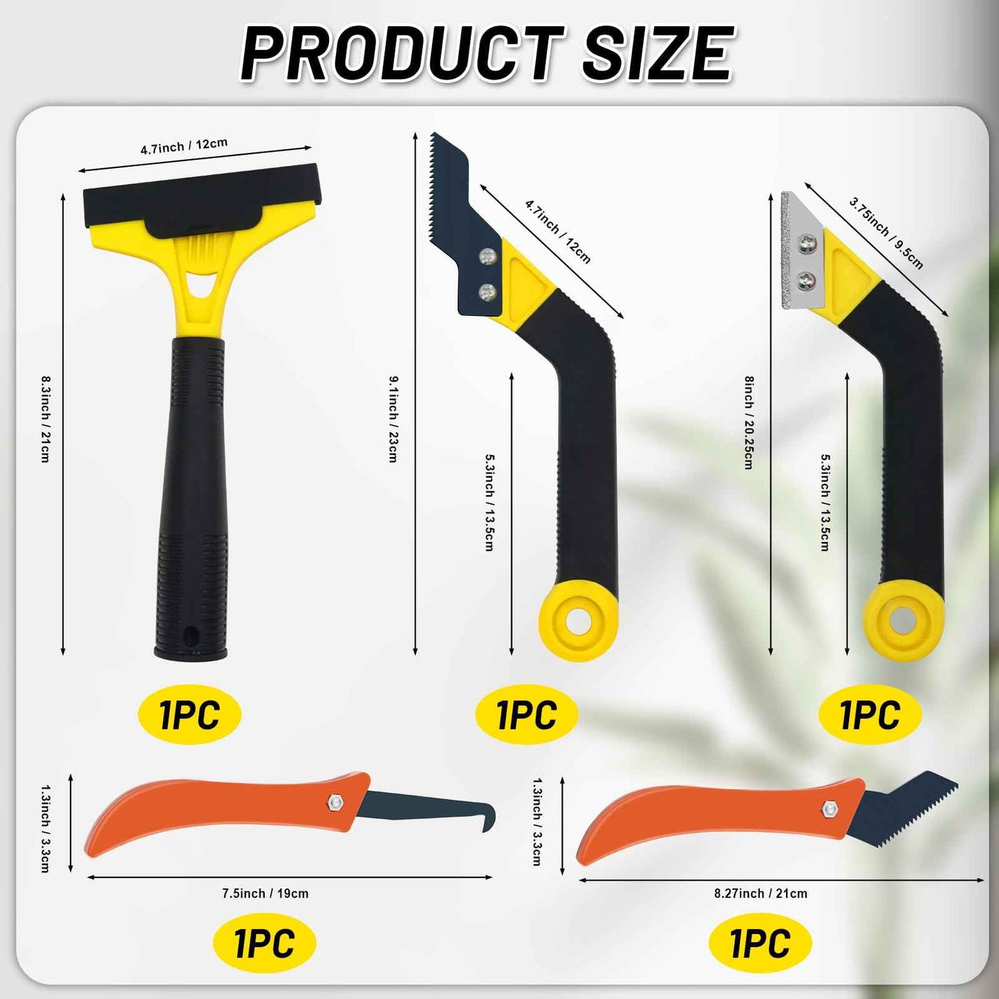 xoermioy 37 Pack Grout Removal Tool Kit, 3 Tile Grout Saws with 20 Extra Cleaning Blades, Hand Grout Saw and Caulk Remover Tool for Bathroom Showers, Ideal for Tile Grout Gap Cleaning and Repair