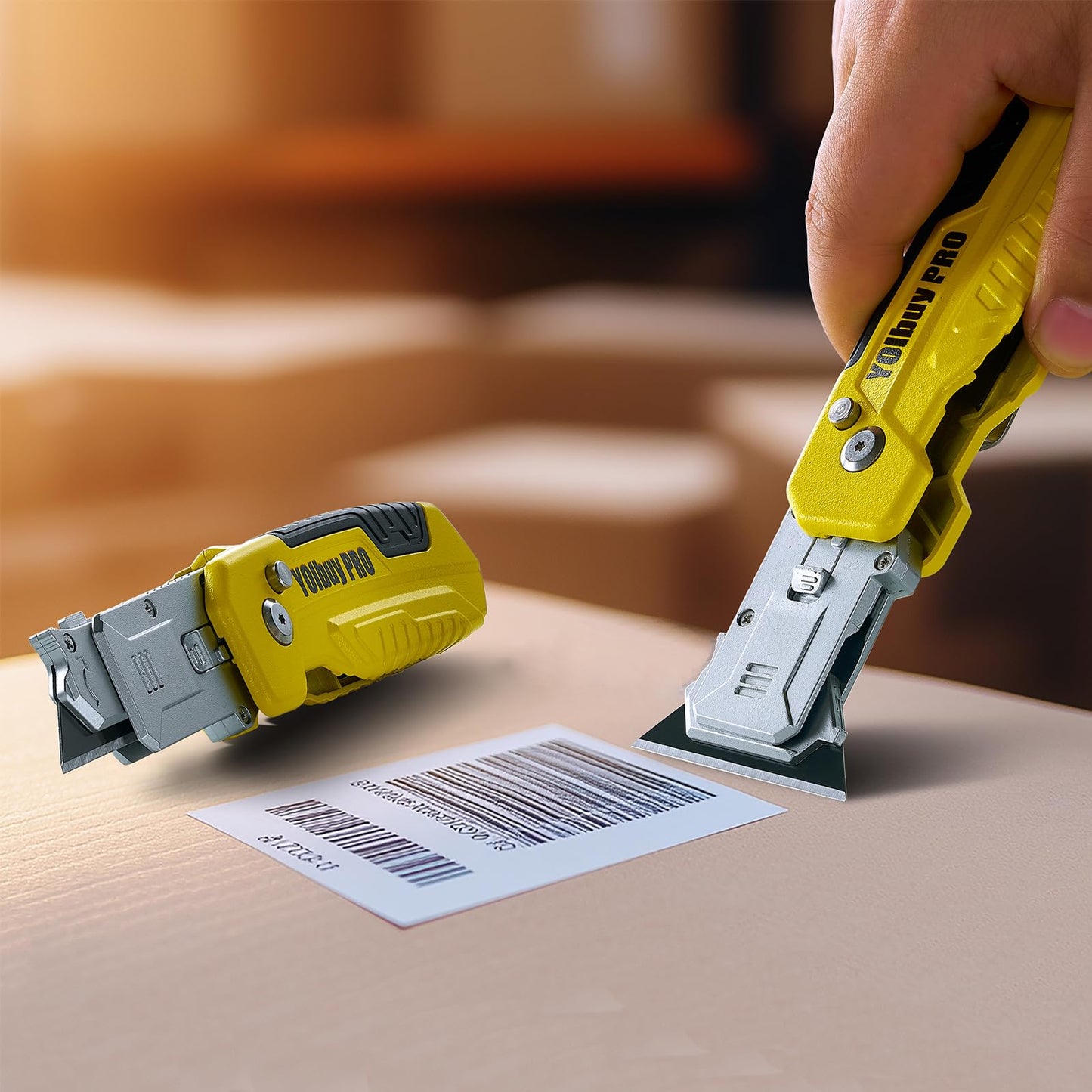 YOIbuy PRO Replacement Blades for Scraper Cutters, 10pcs Case X5, SK2 Material, Black Rust Prevention, Heat Treated (50pcs)