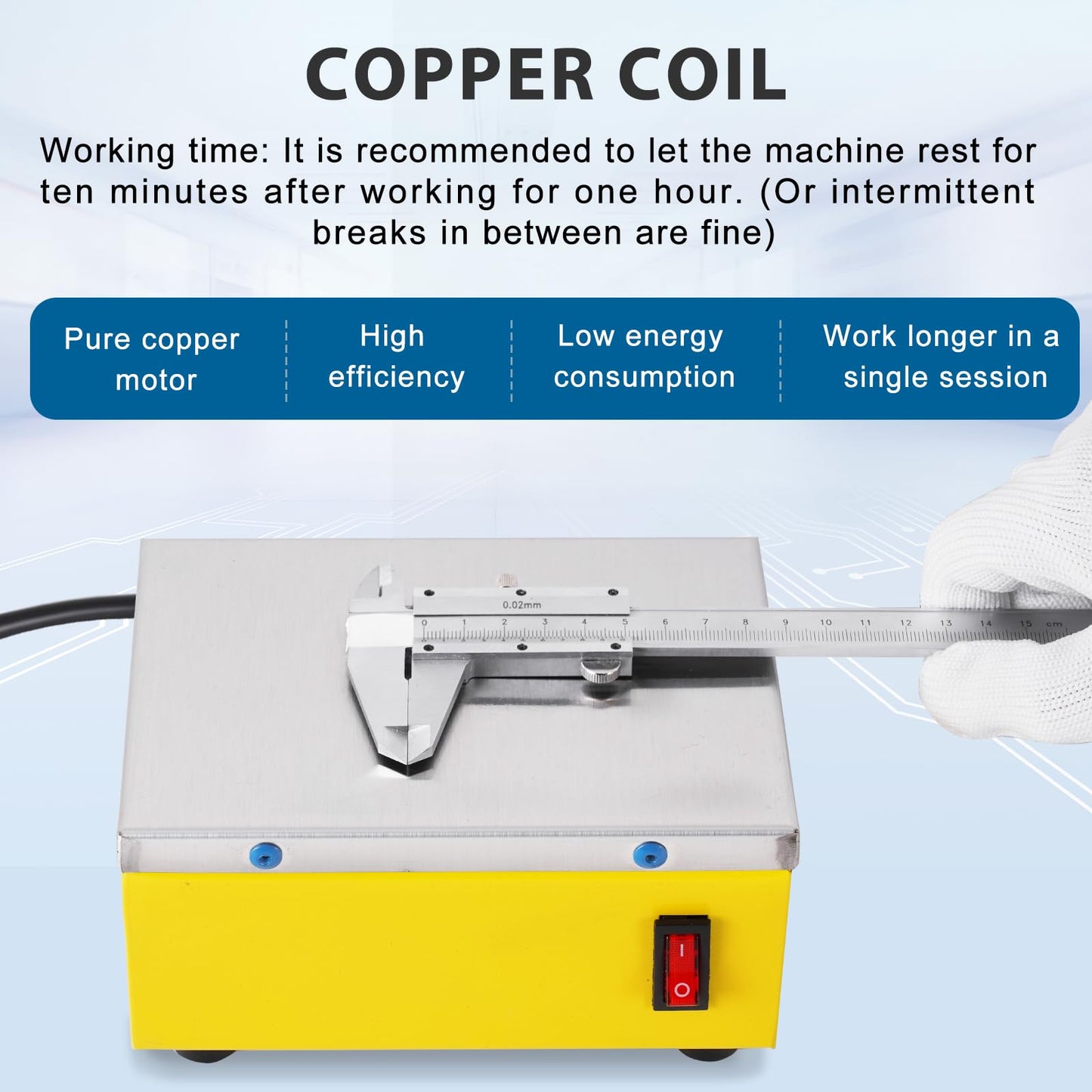 Epidioxi Plate Demagnetizer Tool Metal Demagnetizer 6.2” x 4.7” Degaussing Machine for Tool Dies Cutters (100, Watts)