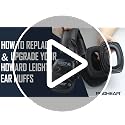 Gel Ear Pads for Howard Leight Earmuffs - 1 Pack