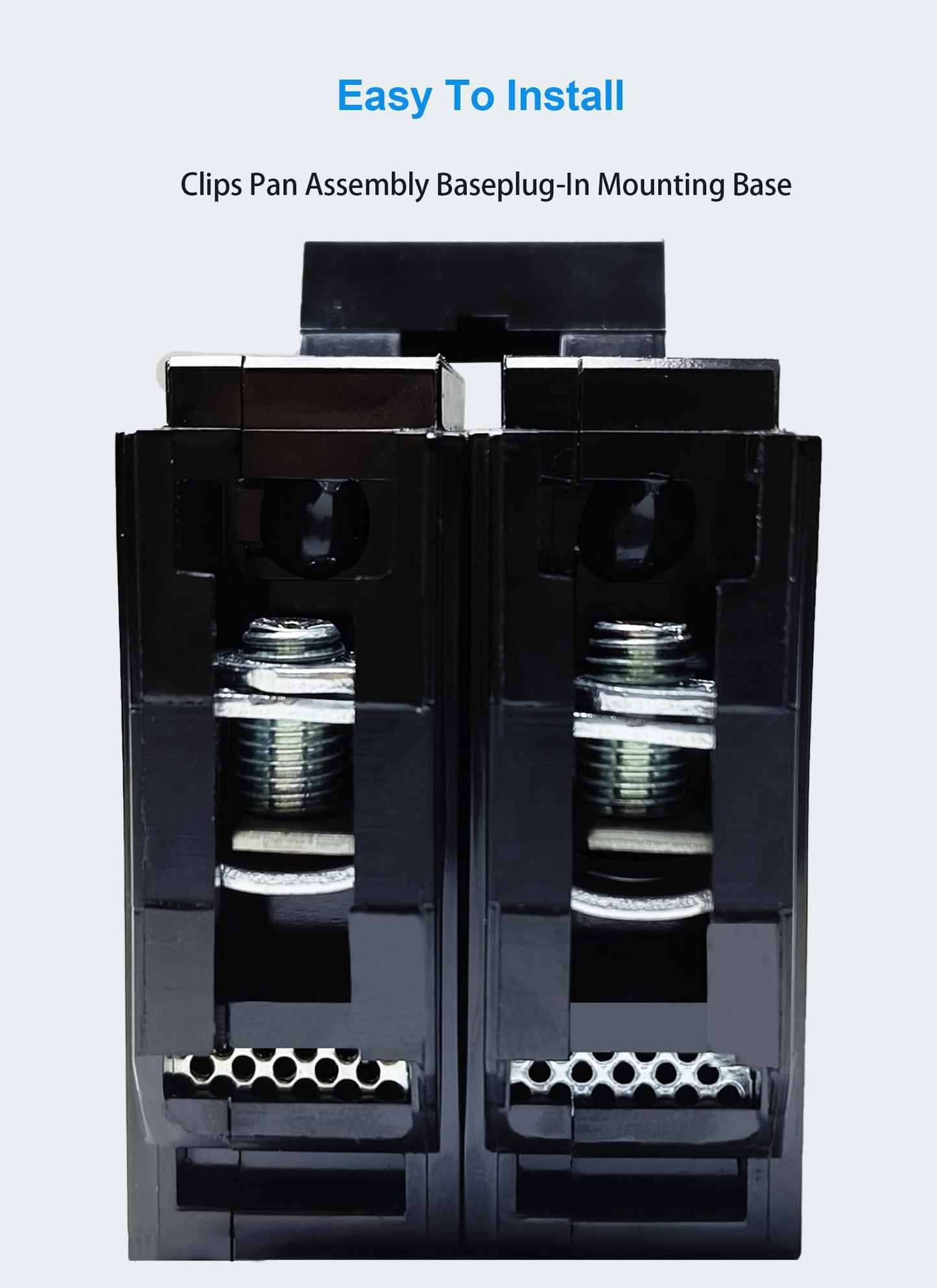 Q260 60-Amp Double Pole Type QP Circuit Breaker Plug-in Mount Standard MCB Thermal Magnetic Protection, 10KA 120/240V, Compatible with Siemens PL and ES Series Load Centers(2P 60A)